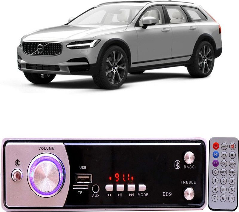 EverLand Silver009 BLUETOOTH/USB/SD/AUX/FM/MP3 Car Stereo ( Single Din) E-628 Car Stereo  (Single Din)
