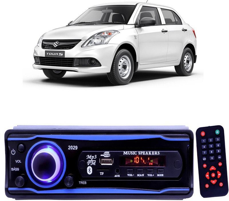 Genipap Blue 2029 USB/AUX/SD/BLUETOOTH/FM/MP3 BOOM MASTER STANDARD- G 342 Car Stereo  (Single Din)