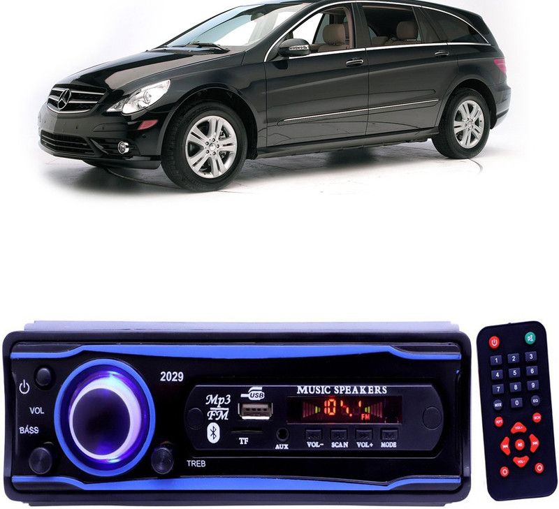 Bluedrum Blue 2029 USB/AUX/SD/BLUETOOTH/FM/MP3 BOOM MASTER STANDARD- B 407 Car Stereo  (Single Din)