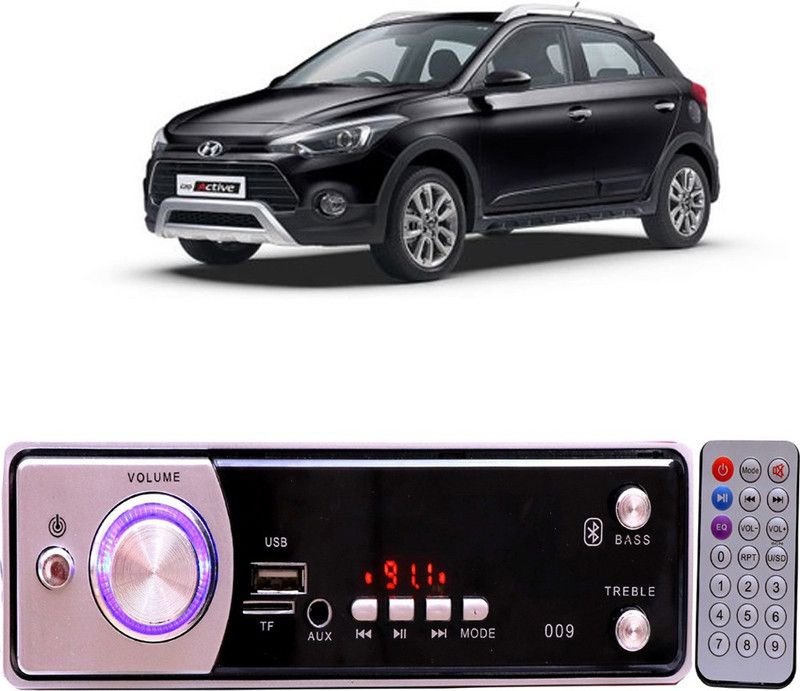 EverLand Silver009 BLUETOOTH/USB/SD/AUX/FM/MP3 Car Stereo ( Single Din) E-187 Car Stereo  (Single Din)