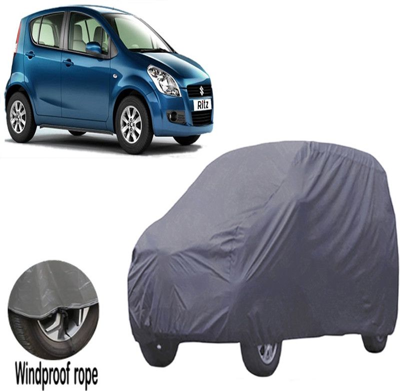 Autoinnovation Car Cover For Maruti Suzuki Ritz (Without Mirror Pockets)  (Grey)
