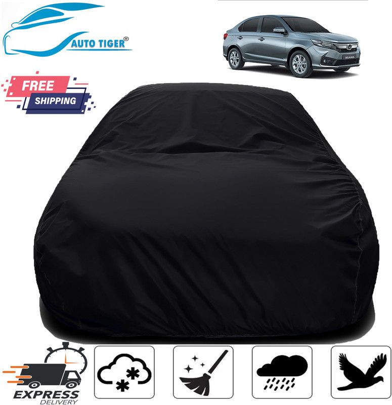 AutoTiger Car Cover For Honda Amaze (Without Mirror Pockets)  (Multicolor, For 2019, 2020, 2021, 2022 Models)