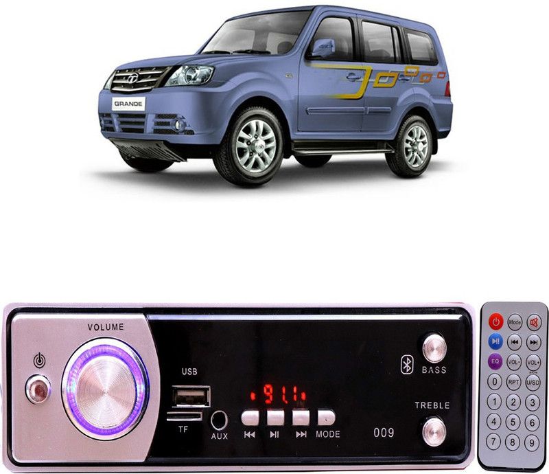Genipap Silver009 BLUETOOTH/USB/SD/AUX/FM/MP3 Car Stereo ( Single Din) -513 Car Stereo  (Single Din)