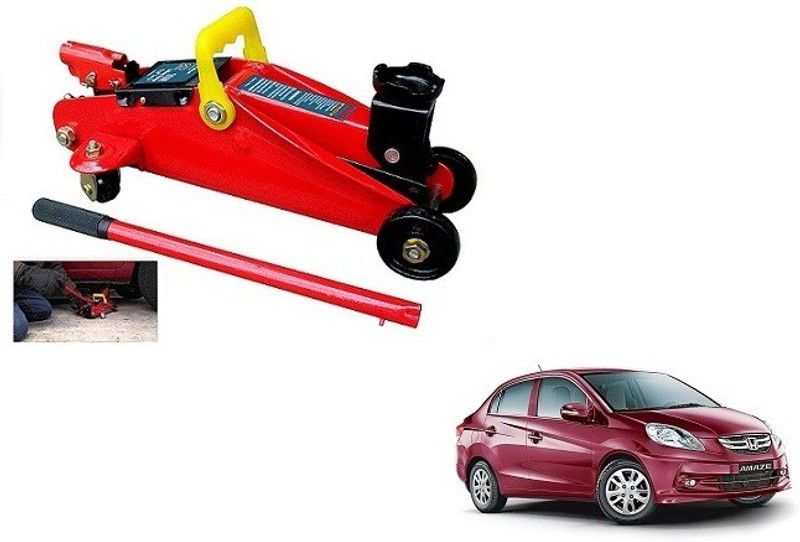 RS ENTERPRISES CARS Car Hydraulic Trolley Jack 2 Ton with Strong Stick to Push For Honda Amaze Old Vehicle Jack  (2000 kg)