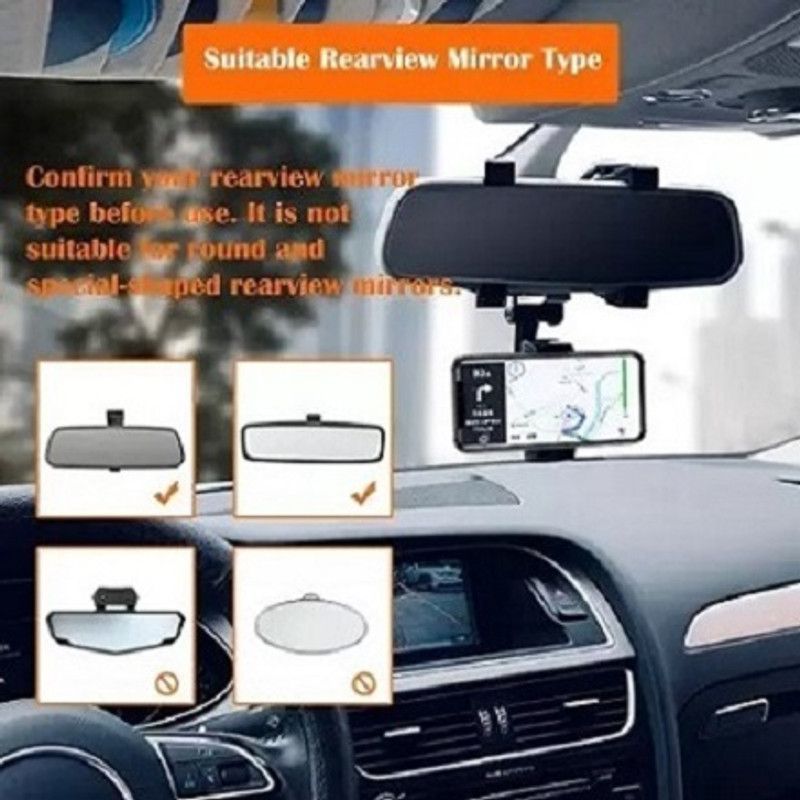 HOIGADGETS Car Mobile Holder for Anti-slip, Dashboard, Steering  (Multicolor)