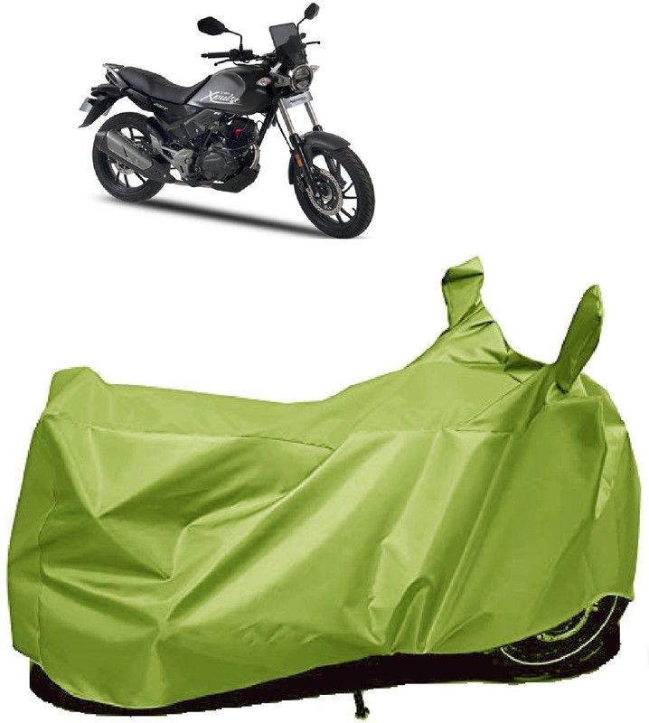 AutoFave Two Wheeler Cover for Hero  (Xpulse 200T, Green)