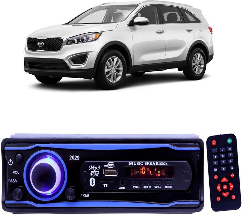 Bluedrum Blue 2029 USB/AUX/SD/BLUETOOTH/FM/MP3 BOOM MASTER STANDARD- B 238 Car Stereo  (Single Din)