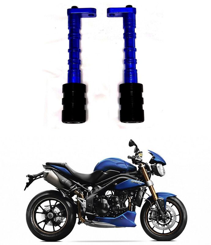 Enfield Works Heavy Duty CNC Frame Slider Crash Protection Guard (Frame Protector) G-325 Bike Crash Guard  (Universal For Bike)