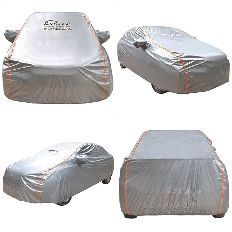 AutoFurnish Car Cover For Chevrolet Cruze (With Mirror Pockets)  (Silver)
