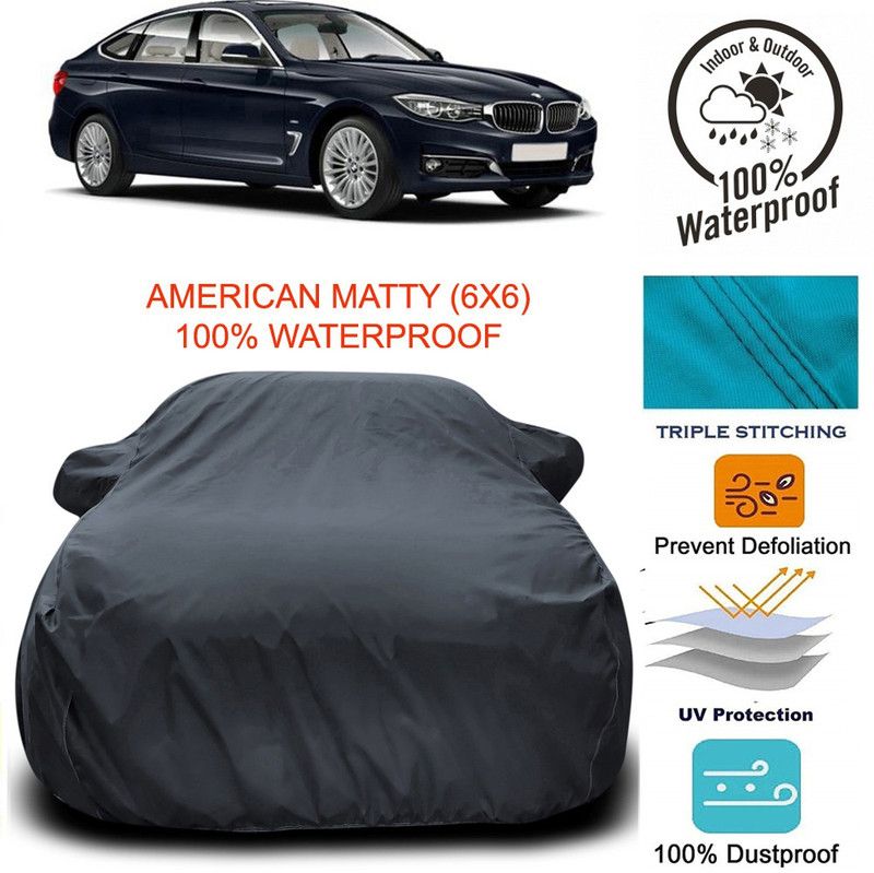 Dvis Car Cover For BMW 3 Series (With Mirror Pockets)  (Grey)