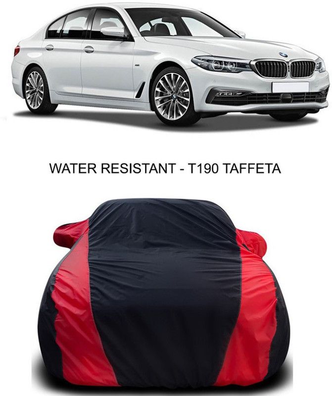 AUTOGARH Car Cover For BMW 320D (With Mirror Pockets)  (Red, Black)