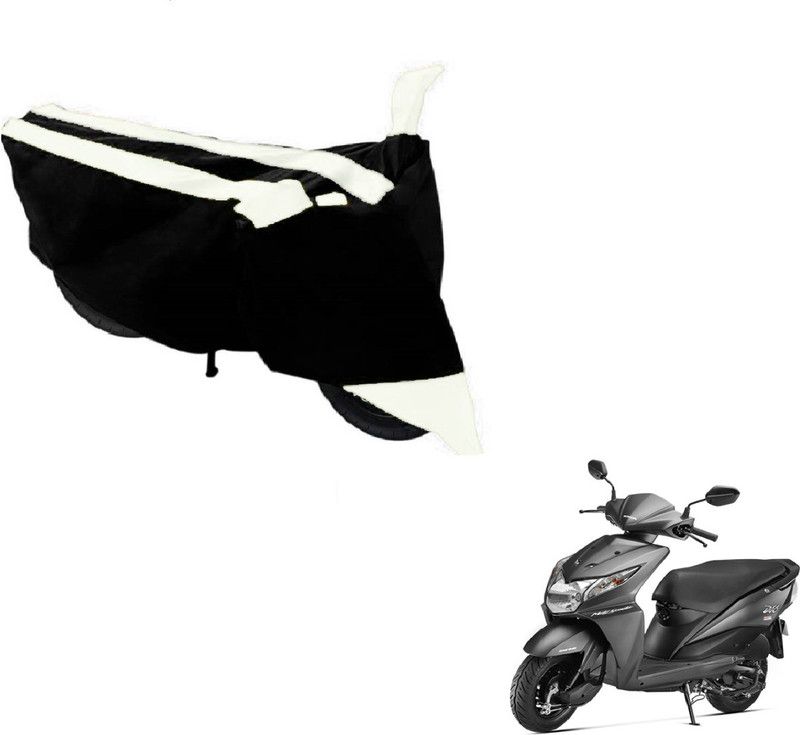 AUTYLE Two Wheeler Cover for Honda  (Dio, Black, White)