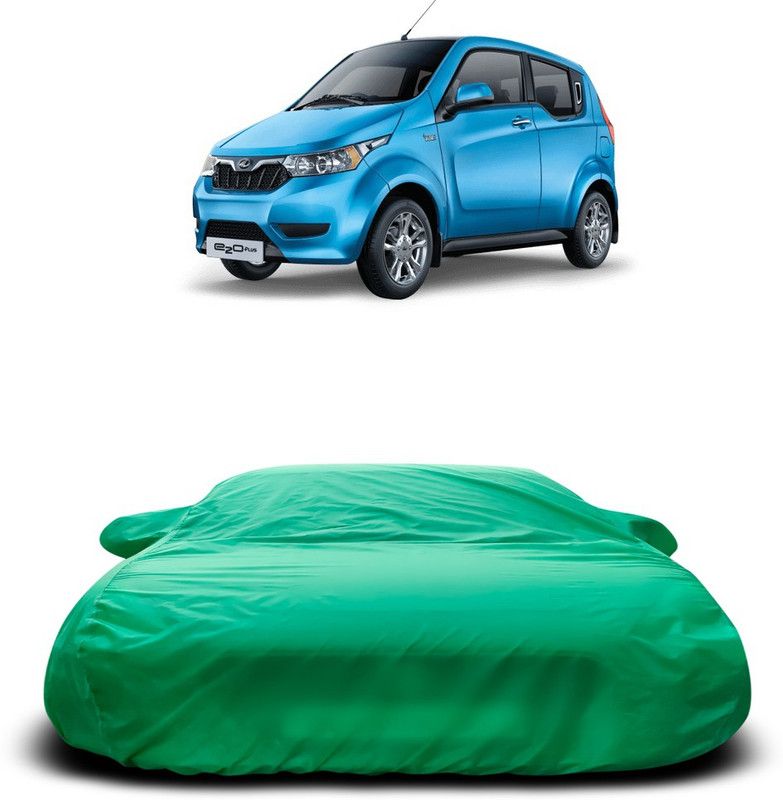 Ascension Car Cover For Mahindra e2o (With Mirror Pockets)  (Green)