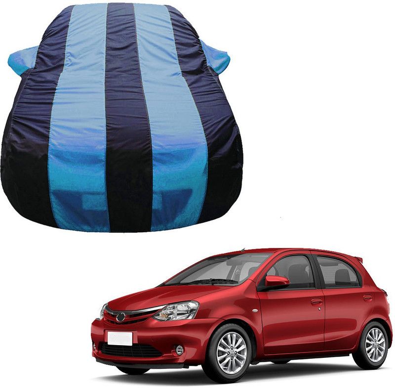 SS Zeeber Car Cover For Toyota Etios Liva 1.4 VXD Dual Tone Diesel (With Mirror Pockets)  (Blue, Blue)