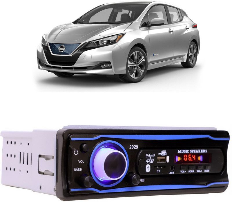 Bluedrum Blue Stereo-999 BLUETOOTH/USB/SD/AUX/FM/MP3 (BLUE & Black)-441 Car Stereo  (Single Din)