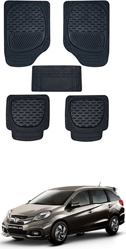 RONISH PVC Standard Mat For Honda Mobilio  (Black)