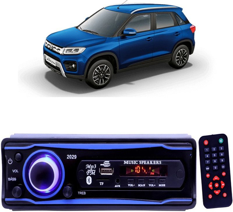 Bluedrum Blue 2029 USB/AUX/SD/BLUETOOTH/FM/MP3 BOOM MASTER STANDARD- B 334 Car Stereo  (Single Din)