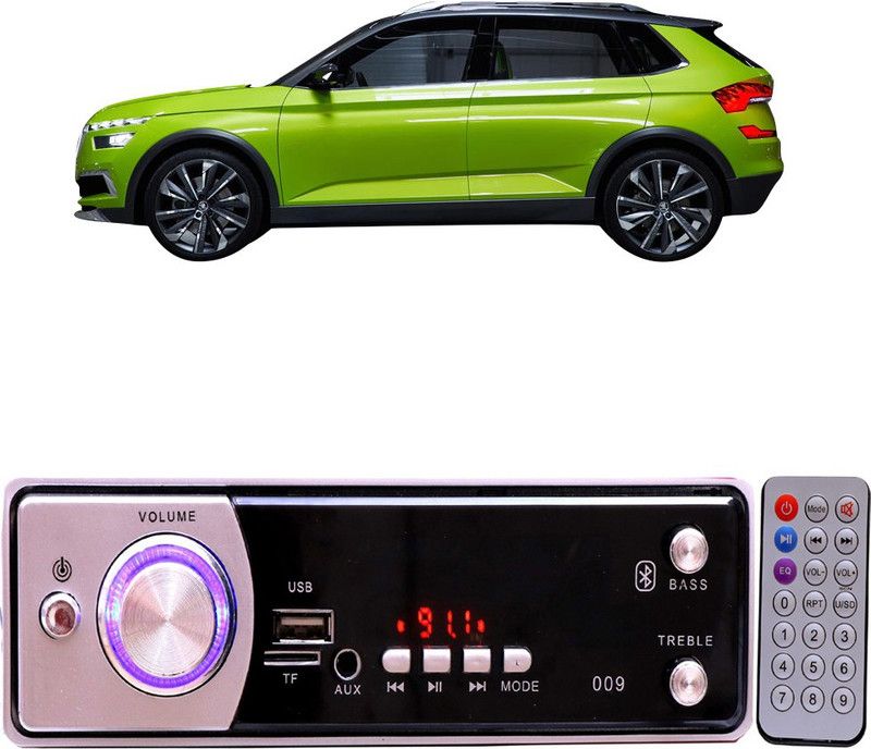 YUNEIK Silver009 BLUETOOTH/USB/SD/AUX/FM/MP3 Car Stereo ( Single Din) Y-497 Car Stereo  (Single Din)