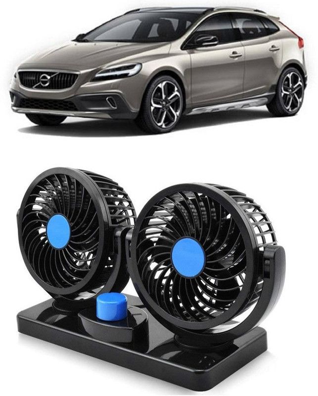 Amulite Car Fan 12V 360 Head 2 Speed Quiet Strong for All Vehicles-CF625 Car Interior Fan  (12 V)