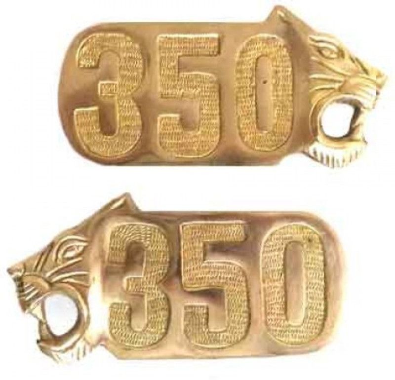 ALMOS Emblem for Bike  (Gold)