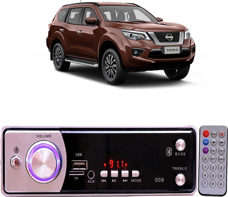 Genipap Silver009 BLUETOOTH/USB/SD/AUX/FM/MP3 Car Stereo ( Single Din) -453 Car Stereo  (Single Din)