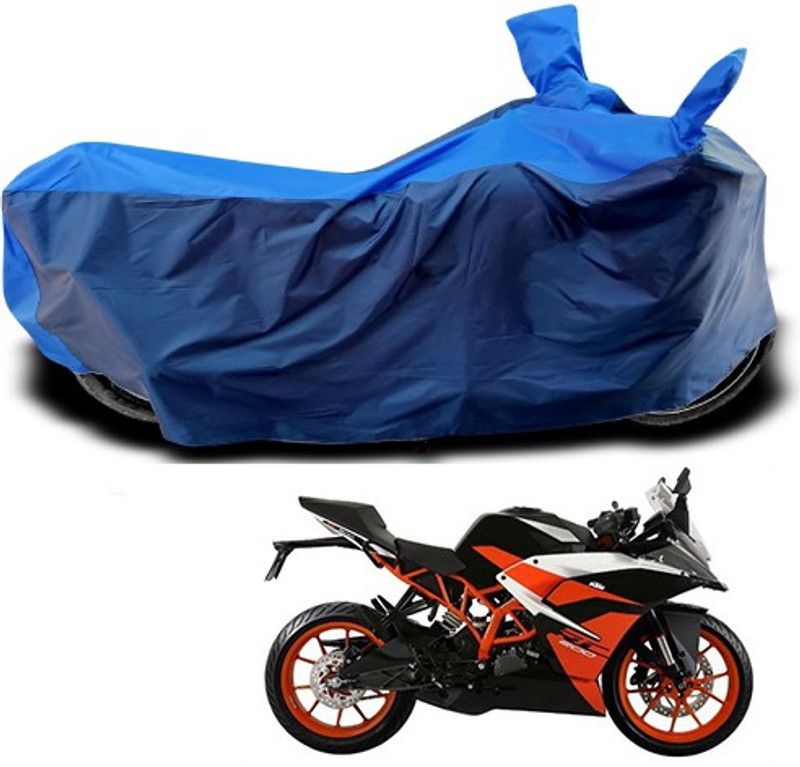 THE REAL ARV Waterproof Two Wheeler Cover for KTM  (RC 200, Blue)