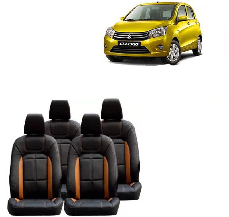 AutoSafe Leather Car Seat Cover For Maruti Celerio  (5 Seater)