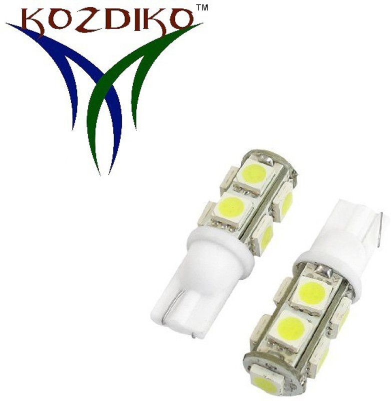 KOZDIKO Parking Pilot Daytime Running Lens 9 SMD T10 RMAP148 License Plate Light, Parking Light Car LED for Hyundai (12 V, 1.2 W)  (i10, Pack of 2)