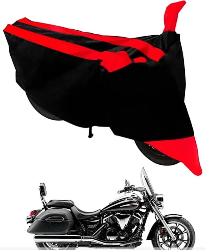 ELECTRIBLES Two Wheeler Cover for Bajaj  (CBR 250R, Red, Black)