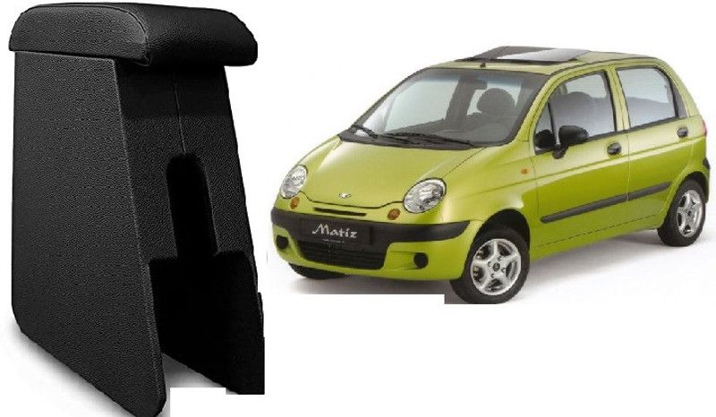 AUTOSHYAM Custom fit Wooden Console for Daewoo Matiz All Model Black Color Car Armrest  (Daewoo, Matiz)
