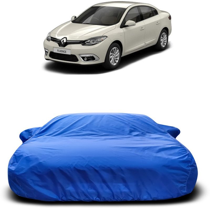 Ascension Car Cover For Renault Fluence (With Mirror Pockets)  (Blue)
