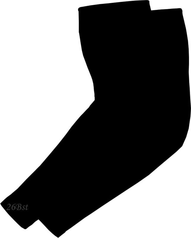 26Bst Sun Protection Arm Sleeves for Biking,Cricket,Cycling, Golf,Outdoor Sports Riding Gloves  (Black)