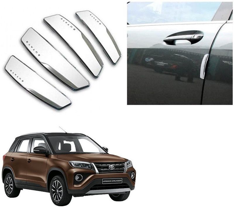 SPREADX Plastic Car Door Guard  (White, Pack of 4, Toyota, Universal For Car)