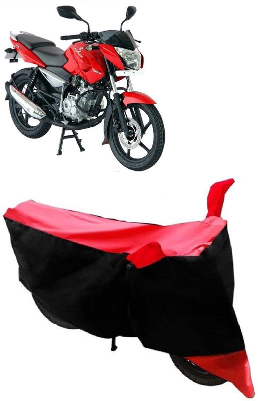 Elegance Two Wheeler Cover for Bajaj  (Pulsar 135 LS DTS-i, Red)