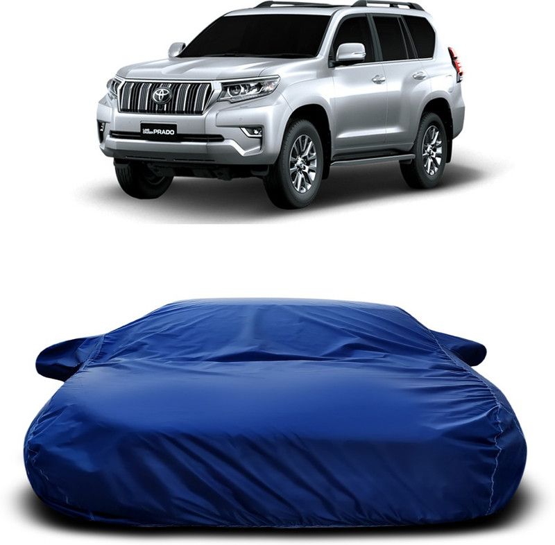 Ascension Car Cover For Toyota Prado (With Mirror Pockets)  (Blue)