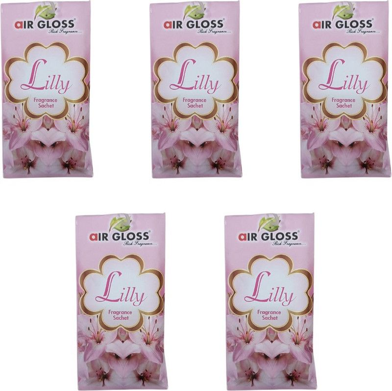 Karon Enterprise lily Car Freshener  (5 x 50 g)