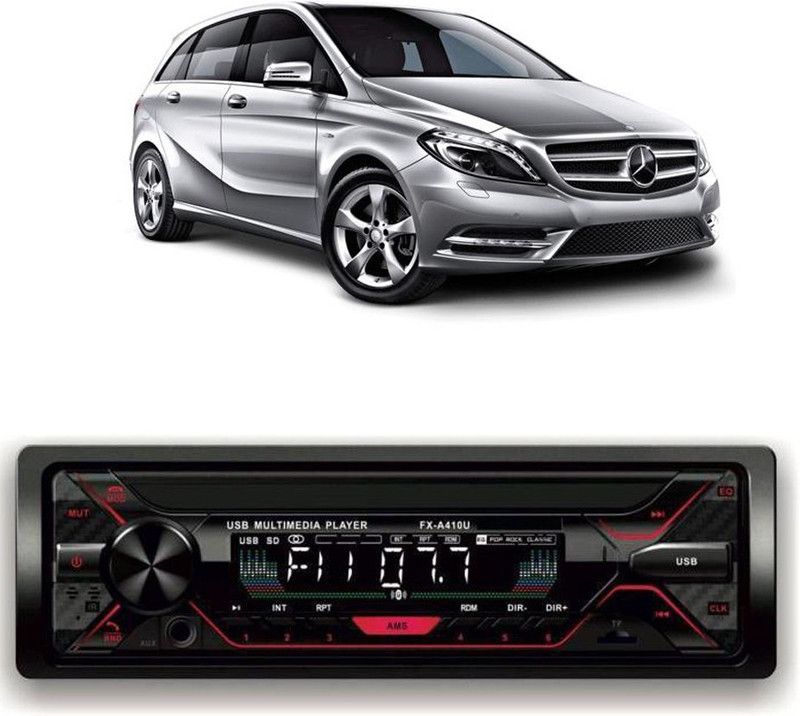 Genipap Car Stereo FX- A100U Car Stereo with Bluetooth, USB, SDCard , Aux G-369 Car Stereo  (Single Din)