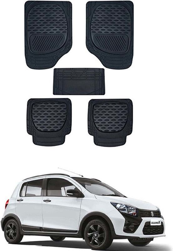 RONISH PVC Standard Mat For Maruti Suzuki Celerio  (Black)