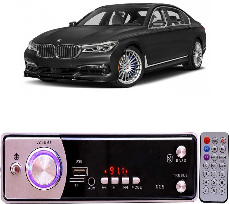 EverLand Silver009 BLUETOOTH/USB/SD/AUX/FM/MP3 Car Stereo ( Single Din) E-60 Car Stereo  (Single Din)