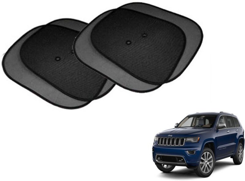 MOCKHE Side Window Sun Shade For Universal For Car  (Black)
