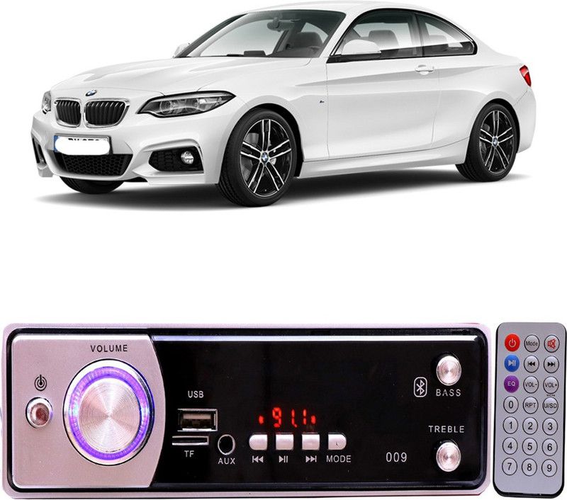 EverLand Silver009 BLUETOOTH/USB/SD/AUX/FM/MP3 Car Stereo ( Single Din) E-39 Car Stereo  (Single Din)