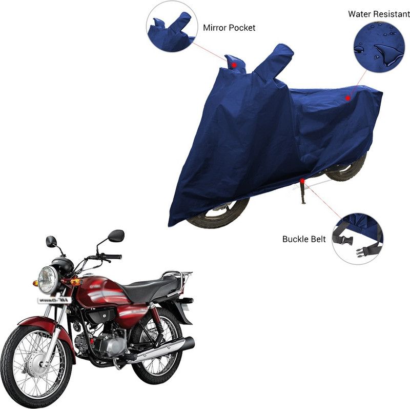 SS FOR YOUR SMART NEEDS Two Wheeler Cover for Hero  (HF Dawn, Blue)