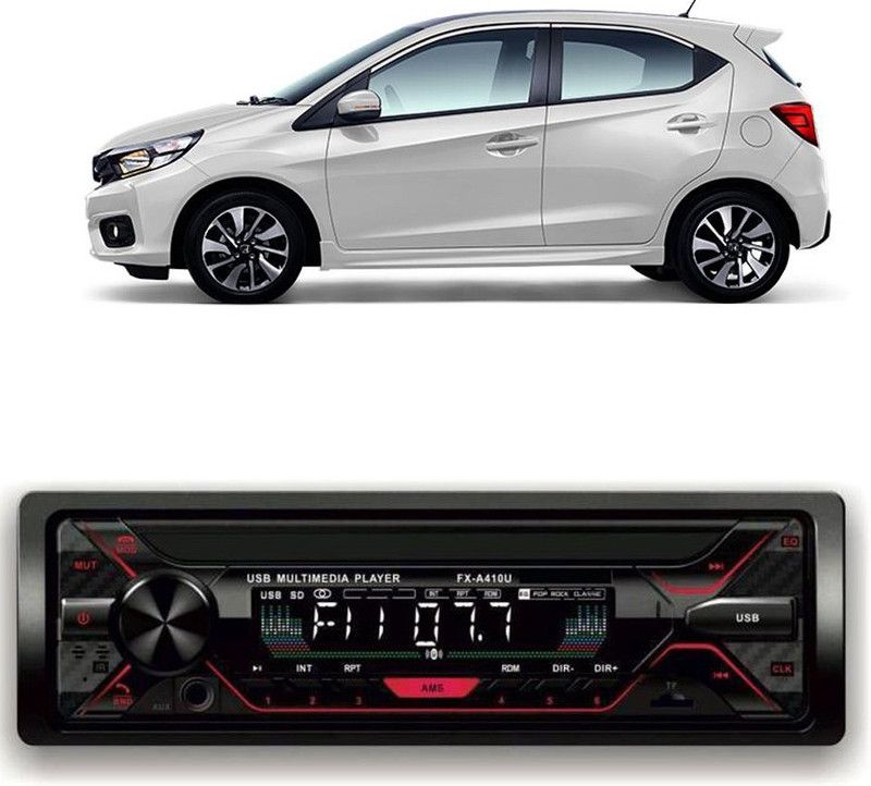 Genipap Car Stereo FX- A100U Car Stereo with Bluetooth, USB, SDCard , Aux G-152 Car Stereo  (Single Din)