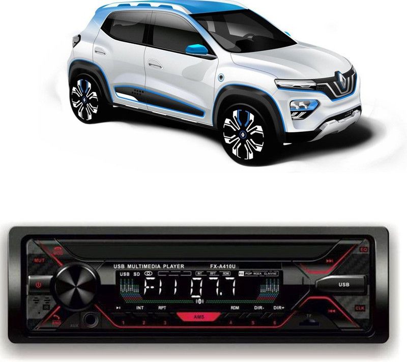 Genipap Car Stereo FX- A100U Car Stereo with Bluetooth, USB, SDCard , Aux G-477 Car Stereo  (Single Din)