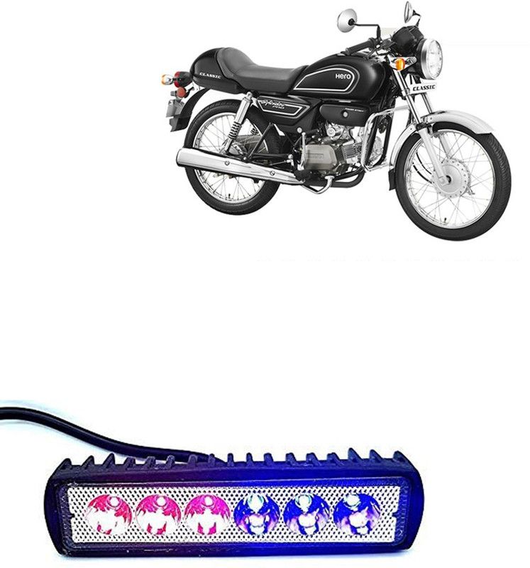 ACTOVISH Polish Style Bike Led Headlight_59 Headlight, Reversing Light, Tail Light, Brake Light Motorbike, Car, Truck LED for Hero (12 V, 18 W)  (Splendor Pro Classic, Pack of 1)