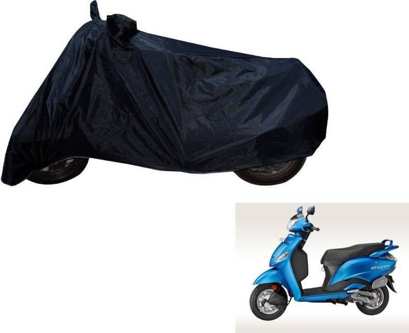 Bliss Two Wheeler Cover for Hero  (Maestro, Black)