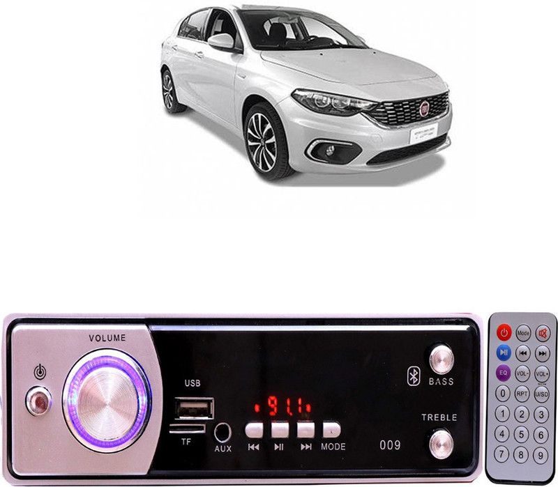 JBRIDERZ Silver009 BLUETOOTH/USB/SD/AUX/FM/MP3 Car Stereo ( Single Din) E-121 Car Stereo  (Single Din)