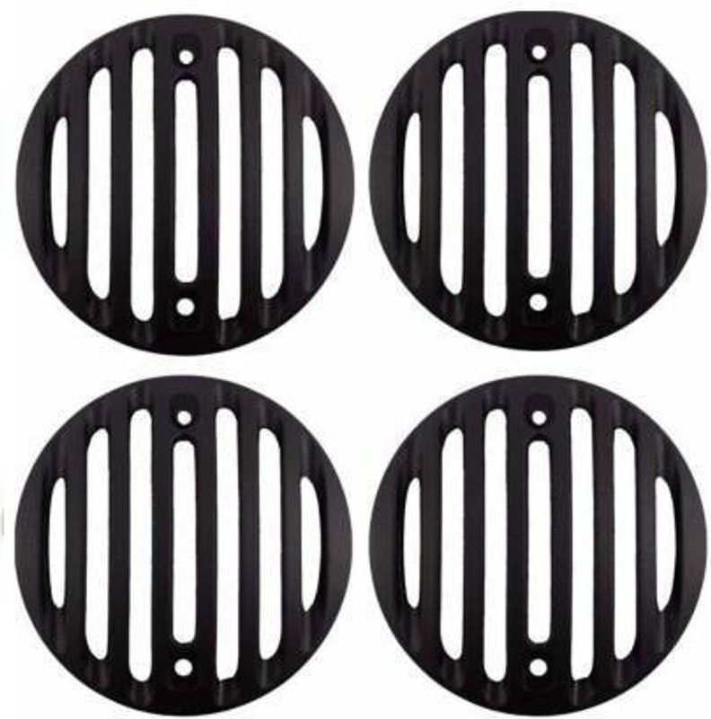 CADEAU CDF594 Bullet Standard Bike Headlight Grill  (Black)