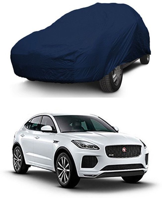 THE REAL ARV Car Cover For Jaguar E Pace (With Mirror Pockets)  (Blue)