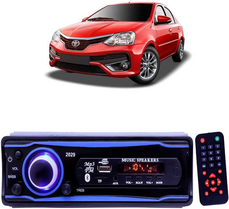 JBRIDERZ Blue 2029 USB/AUX/SD/BLUETOOTH/FM/MP3 BOOM MASTER STANDARD- B 587 Car Stereo  (Single Din)